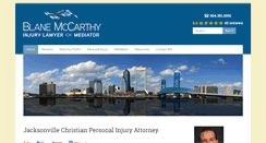 Desktop Screenshot of jacksonvillechristianinjurylawyer.com